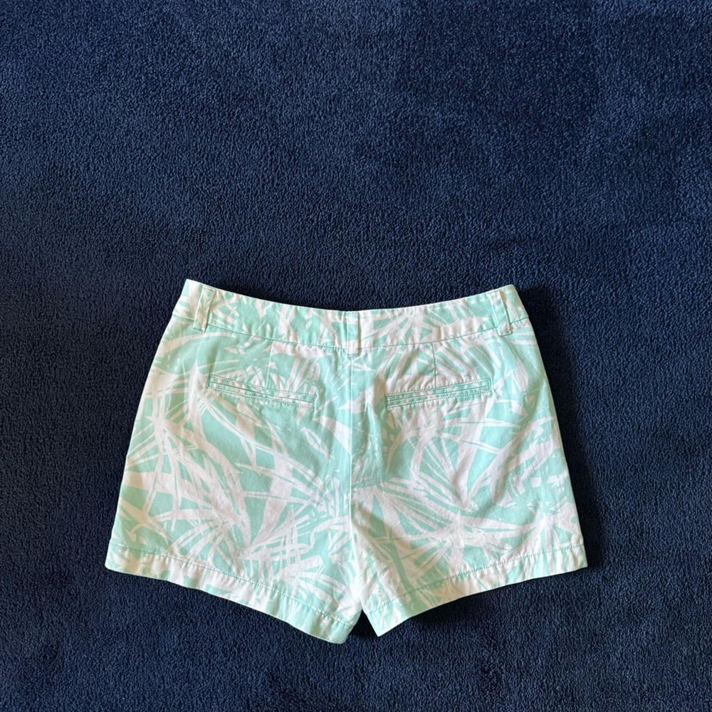 Ann Taylor LOFT 4-Inch Patterned Shorts Size 6 worn/washed once 100% cotton - Picture 4 of 8